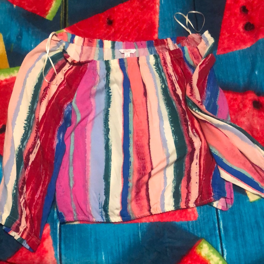 Candies Size M Colorful cropped top